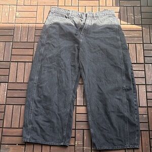 Good American Relaxed Black-Gray women’s Jeans